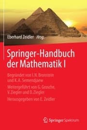 Cover von Springer-Handbuch der Mathematik I