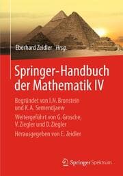 Cover von Springer-Handbuch der Mathematik IV