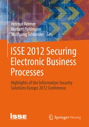 Cover von ISSE 2012 Securing Electronic Business Processes
