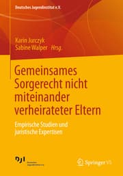 Cover von Gemeinsames Sorgerecht nicht miteinander verheirateter Eltern