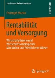 Cover von Rentabilität und Versorgung