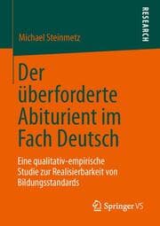 Cover von Der überforderte Abiturient im Fach Deutsch
