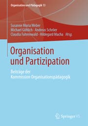 Cover von Organisation und Partizipation