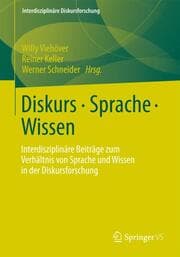 Cover von Diskurs, Sprache, Wissen