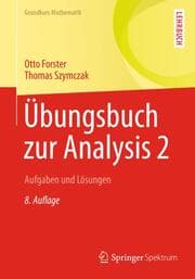 Cover von Übungsbuch zur Analysis 2
