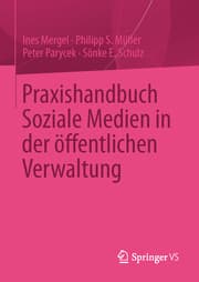 Cover von Praxishandbuch Soziale Medien in der öffentlichen Verwaltung