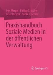 Cover von Praxishandbuch Soziale Medien in der öffentlichen Verwaltung