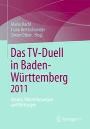 Cover von Das TV-Duell in Baden-Württemberg 2011