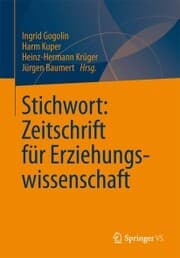 Cover von Stichwort: Zeitschrift für Erziehungswissenschaft