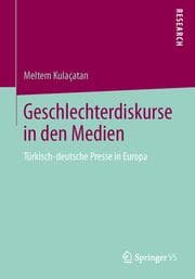 Cover von Geschlechterdiskurse in den Medien