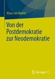 Cover von Von der Postdemokratie zur Neodemokratie