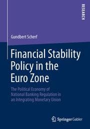 Cover von Financial Stability Policy in the Euro Zone