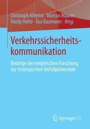 Cover von Verkehrssicherheits-Kommunikation