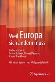 Cover von Weil Europa sich ändern muss