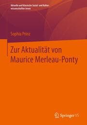 Cover von Zur Aktualität von Maurice Merleau-Ponty