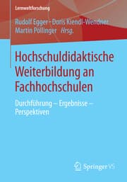 Cover von Hochschuldidaktische Weiterbildung an Fachhochschulen