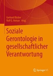Cover von Soziale Gerontologie in gesellschaftlicher Verantwortung