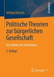 Cover von Politische Theorien zur bürgerlichen Gesellschaft