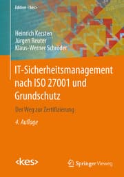 Cover von IT-Sicherheitsmanagement nach ISO 27001 und Grundschutz