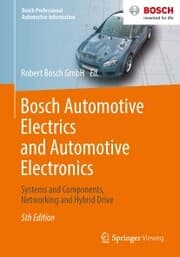 Cover von Bosch Automotive Electrics and Automotive Electronics