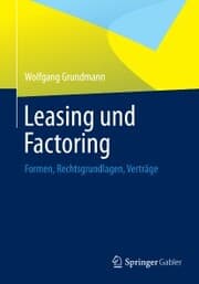 Cover von Leasing und Factoring