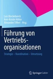 Cover von Führung von Vertriebsorganisationen