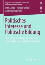 Cover von Politisches Interesse und Politische Bildung