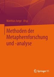 Cover von Methoden der Metaphernforschung und -analyse