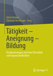 Cover von Tätigkeit - Aneignung - Bildung