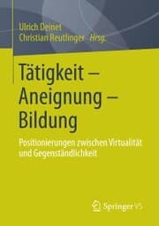 Cover von Tätigkeit - Aneignung - Bildung