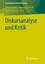 Cover von Diskursanalyse und Kritik