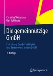 Cover von Die gemeinnützige GmbH