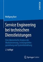 Cover von Service Engineering bei technischen Dienstleistungen