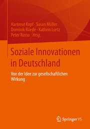 Cover von Soziale Innovationen in Deutschland