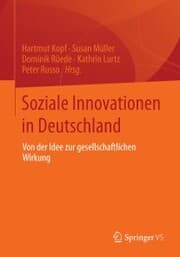 Cover von Soziale Innovationen in Deutschland