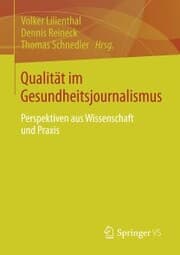 Cover von Qualität im Gesundheitsjournalismus