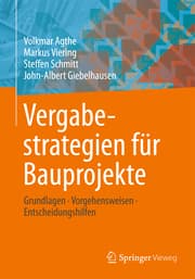 Cover von Vergabestrategien für Bauprojekte
