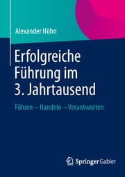 Cover von Erfolgreiche Führung im 3. Jahrtausend