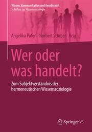 Cover von Wer oder was handelt?