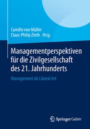 Cover von Managementperspektiven für die Zivilgesellschaft des 21. Jahrhunderts