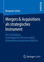 Cover von Mergers & Acquisitions als strategisches Instrument