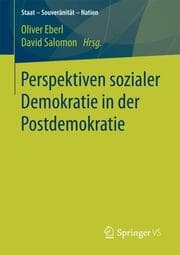 Cover von Perspektiven sozialer Demokratie in der Postdemokratie