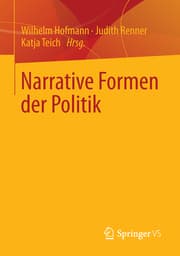 Cover von Narrative Formen der Politik