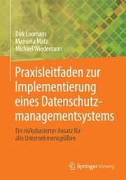 Cover von Praxisleitfaden zur Implementierung eines Datenschutzmanagementsystems