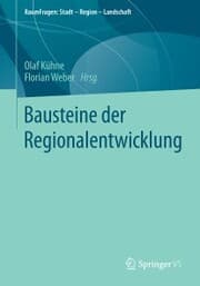 Cover von Bausteine der Regionalentwicklung