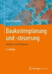 Cover von Baukostenplanung und -steuerung
