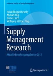 Cover von Supply Management Research