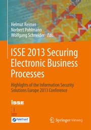 Cover von ISSE 2013 Securing Electronic Business Processes