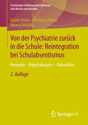 Cover von Von der Psychiatrie zurück in die Schule: Reintegration bei Schulabsentismus