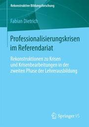 Cover von Professionalisierungskrisen im Referendariat